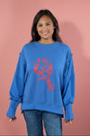 Bohemian Lobster Oversized Sweatshirt