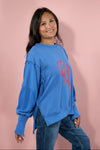 Bohemian Lobster Oversized Sweatshirt