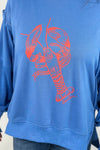 Bohemian Lobster Oversized Sweatshirt