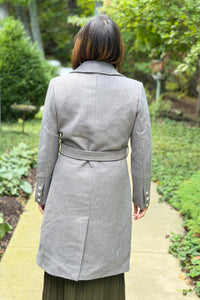 Continental Classic Trench Coat - Grey