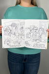 Disgruntled Barista Coloring Book