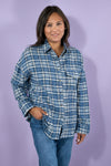 Classic Plaid Shirt - Blue