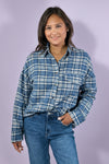 Classic Plaid Shirt - Blue