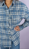 Classic Plaid Shirt - Blue