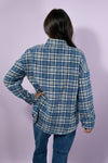 Classic Plaid Shirt - Blue