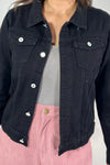 Classic Denim Jacket - Black