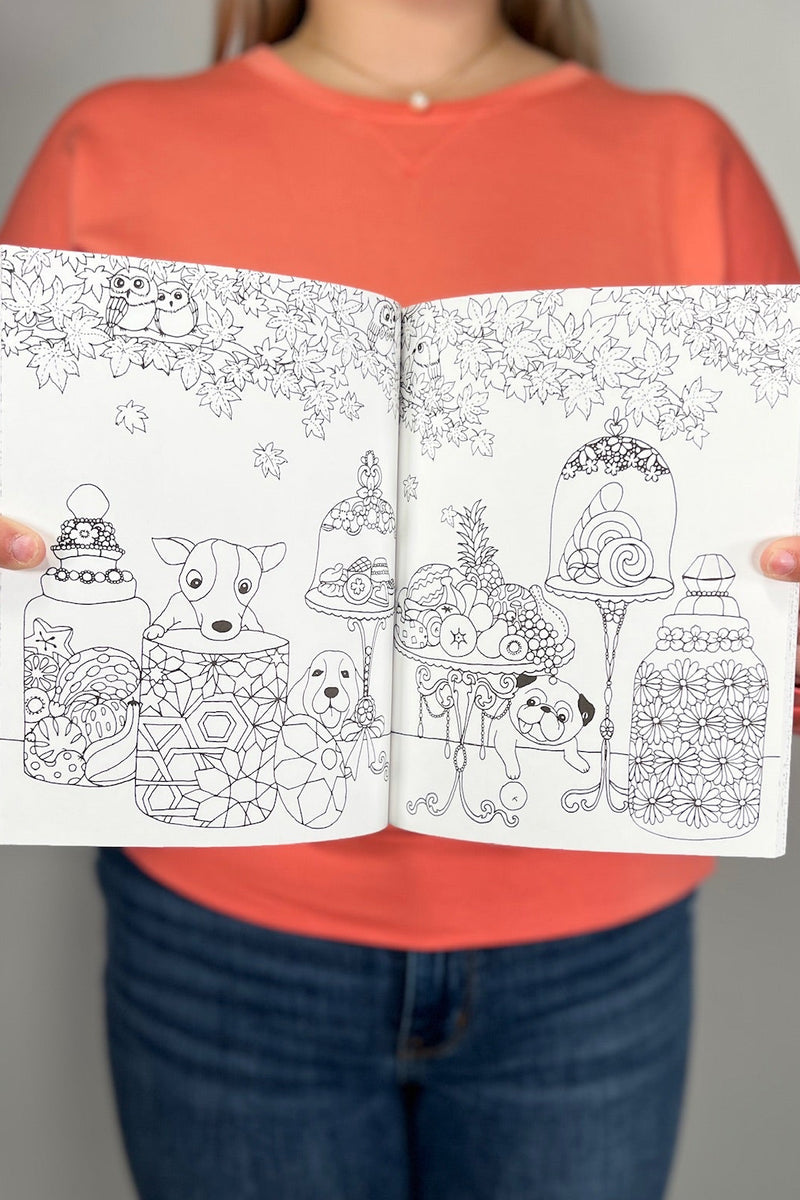 A Million Dogs Coloring Book
