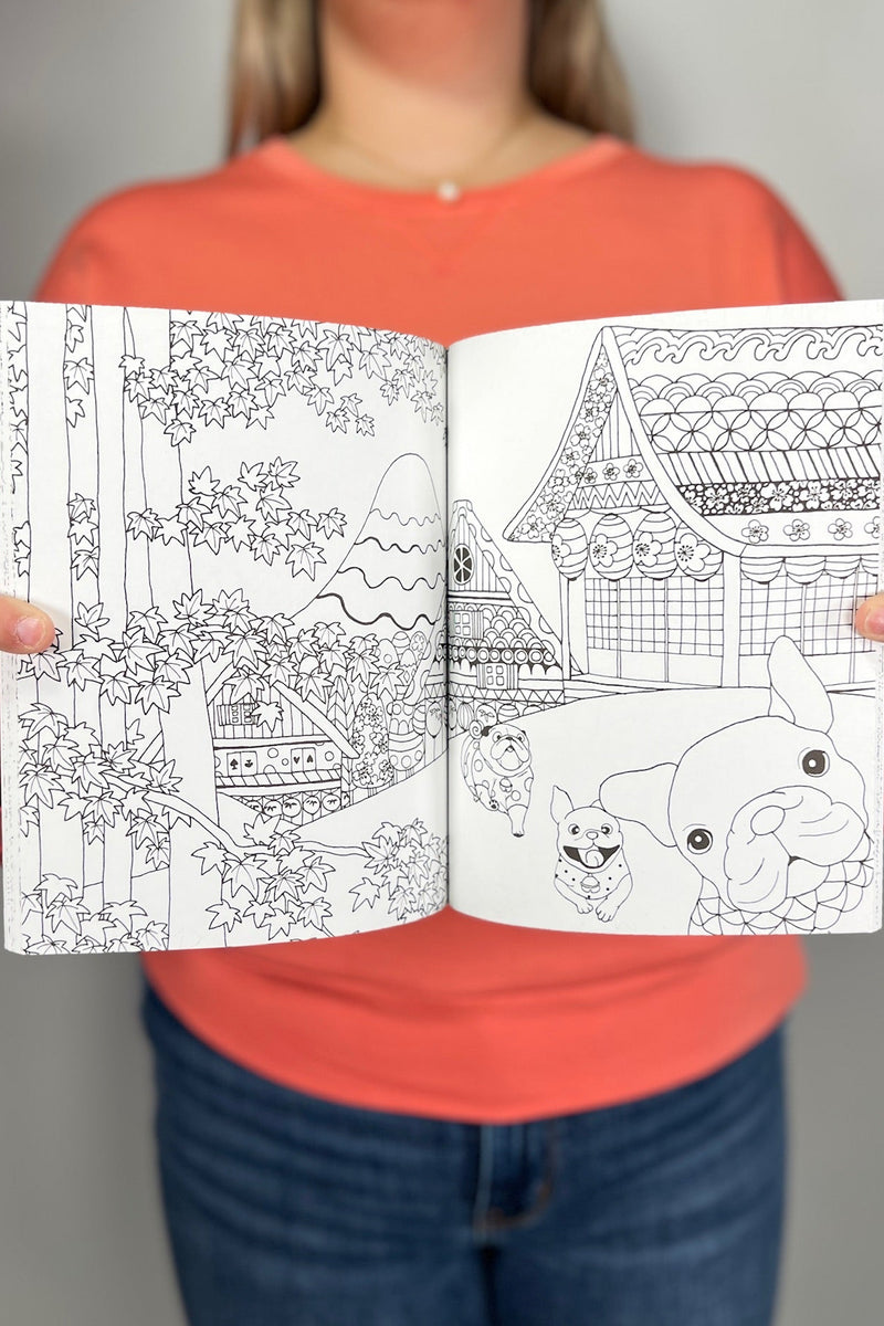 A Million Dogs Coloring Book