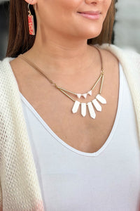 Ishaana Necklace White