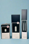 An image of LED candles that are dimmable and rechargeable. They come in three different sizes.