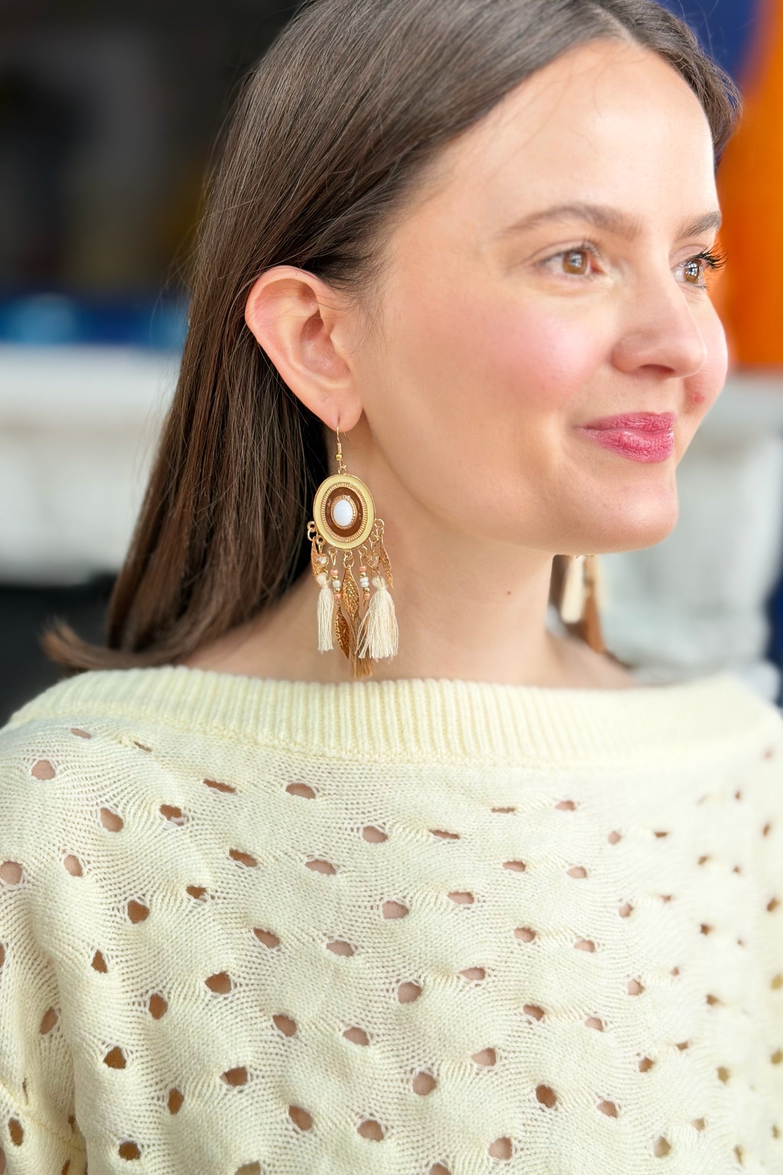 Dreamcatcher Dangle Earrings
