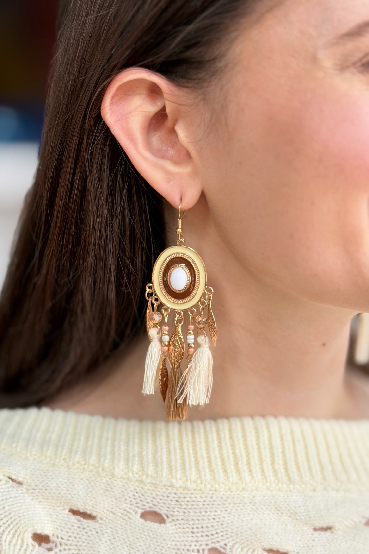 Dreamcatcher Dangle Earrings