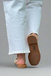 Richie Braided Slip On Sandal - Nude