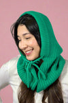 Knit Balaclava - Green