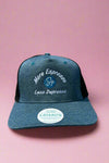 'More Espresso Less Depresso' Trucker - Denim