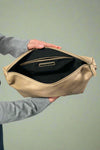 Avi Classic Reversible Tote Tan