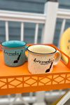 DC Speckled Camper Mug - Seafoam