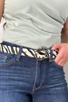 Animal Print Belt
