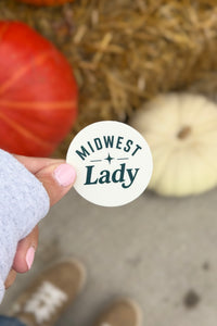 Midwest Lady Sticker