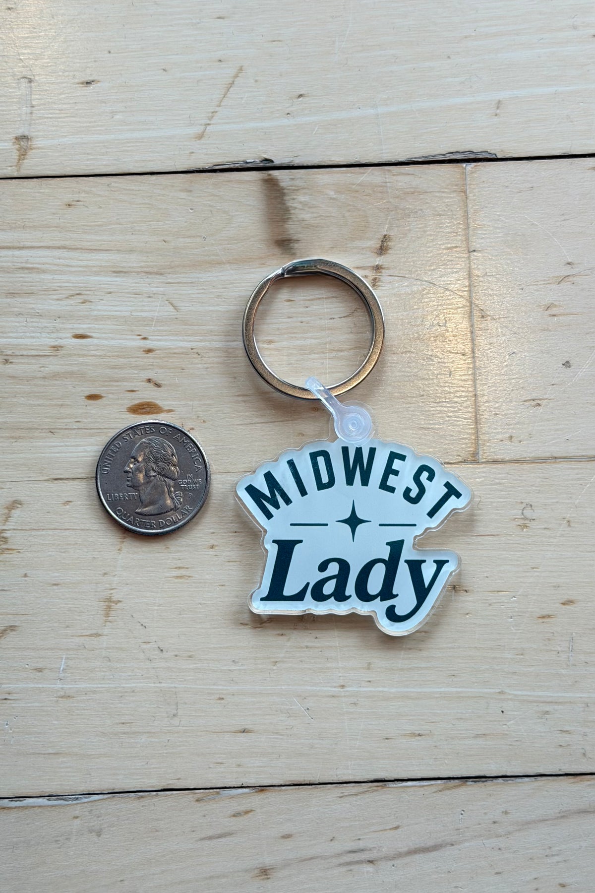 Keychain - Midwest Lady