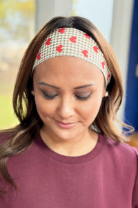 Twilly Scarf Bowknot - Hearts