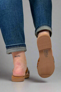 Richie Braided Slip On Sandal - Tan