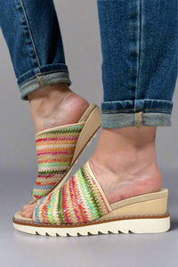 Wedge Slip On Diagonal - Multi