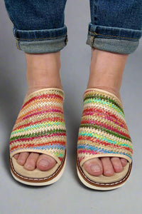 Wedge Slip On Diagonal - Multi