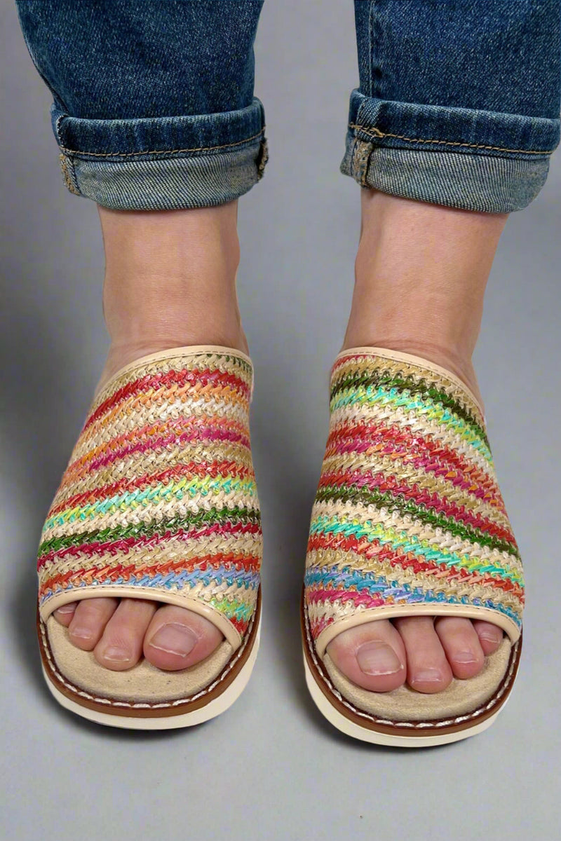 Wedge Slip On Diagonal - Multi