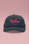 Wino Baseball Hat - Black
