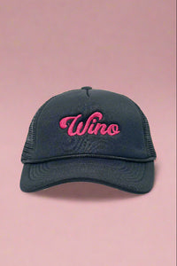 Wino Baseball Hat - Black