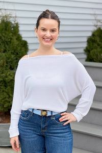 Love Buckle Belt - Light Blue