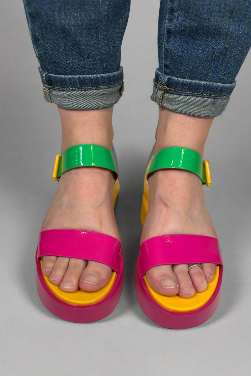 Wonder Wedge Sandal - Multi