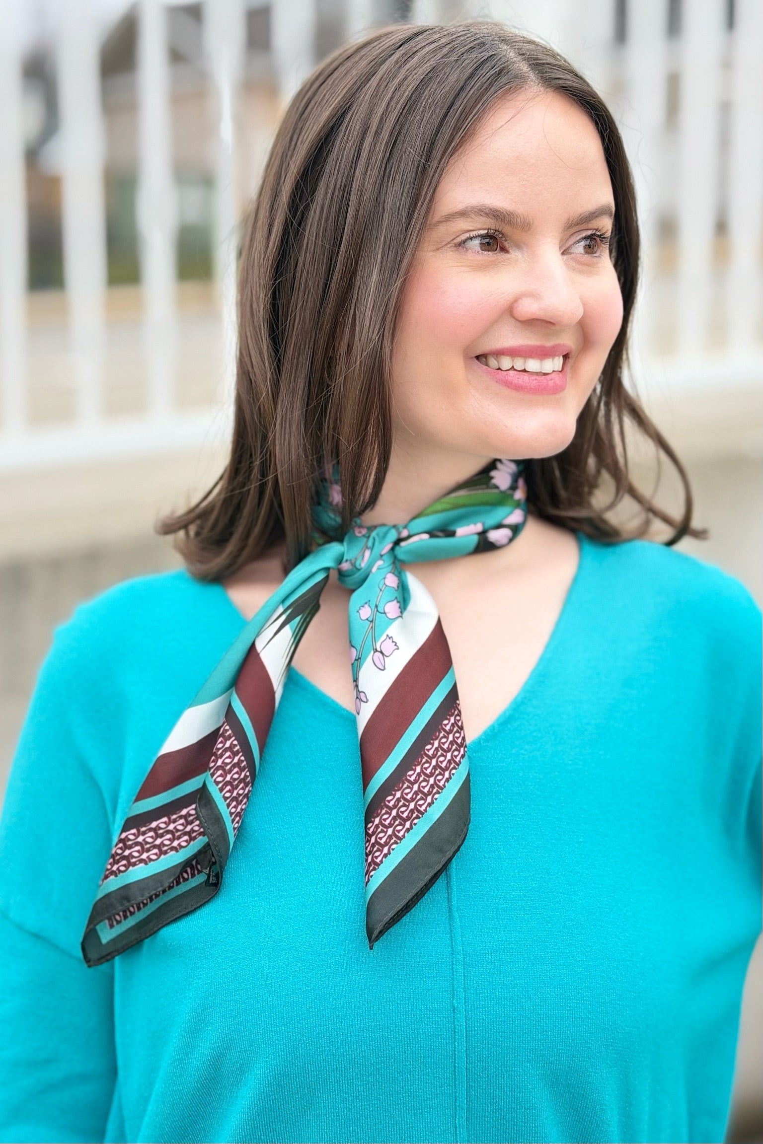 Dreamer Lightweight Knit Top - Turquoise
