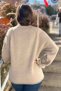 Mallard in Flight Sweater - Mocha