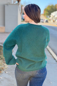 Mallard in Flight Sweater - Forest
