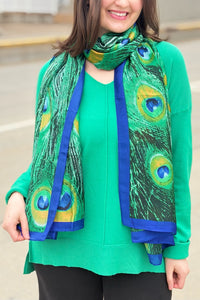 Dreamer Lightweight Knit Top - Apple Green
