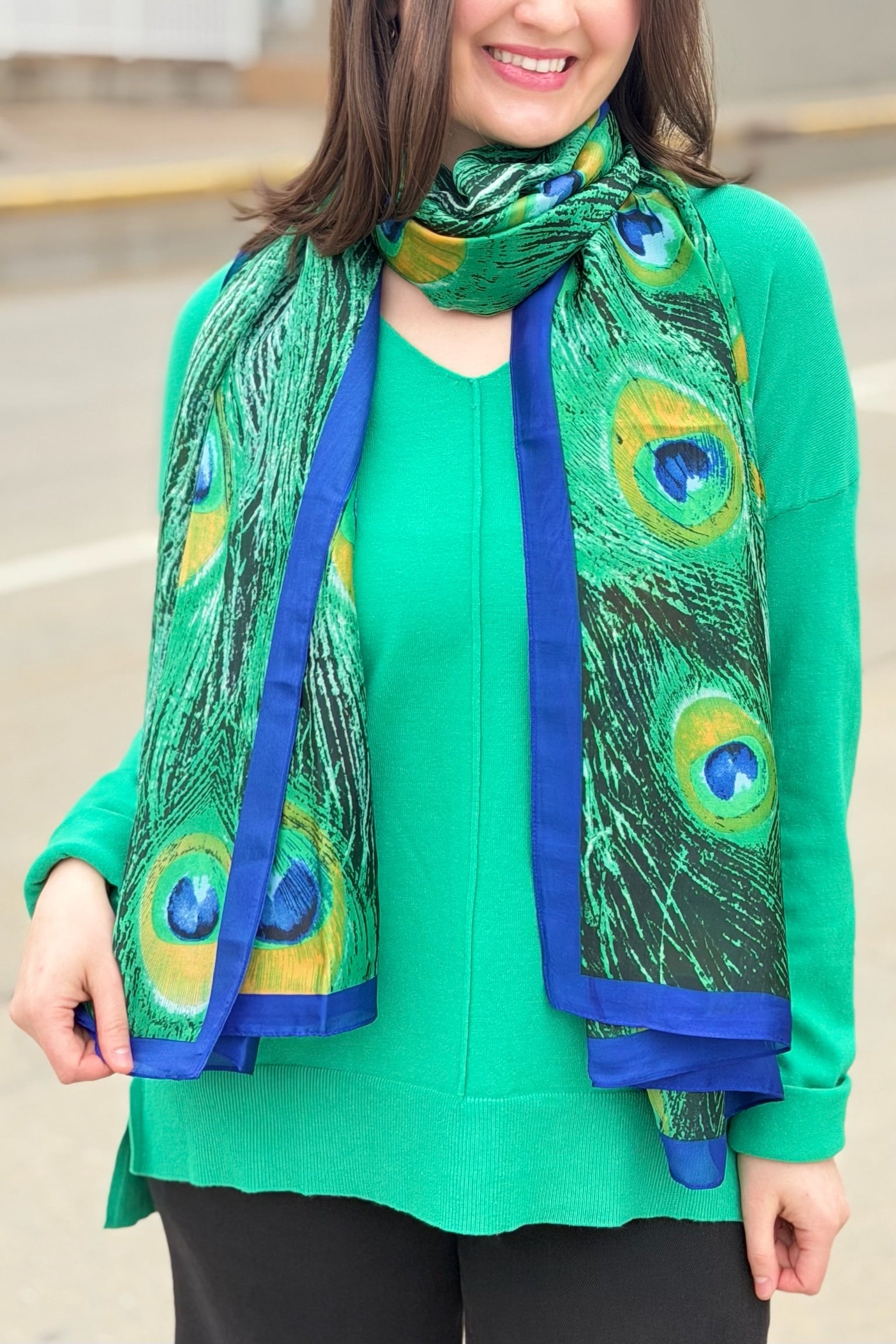 Dreamer Lightweight Knit Top - Apple Green