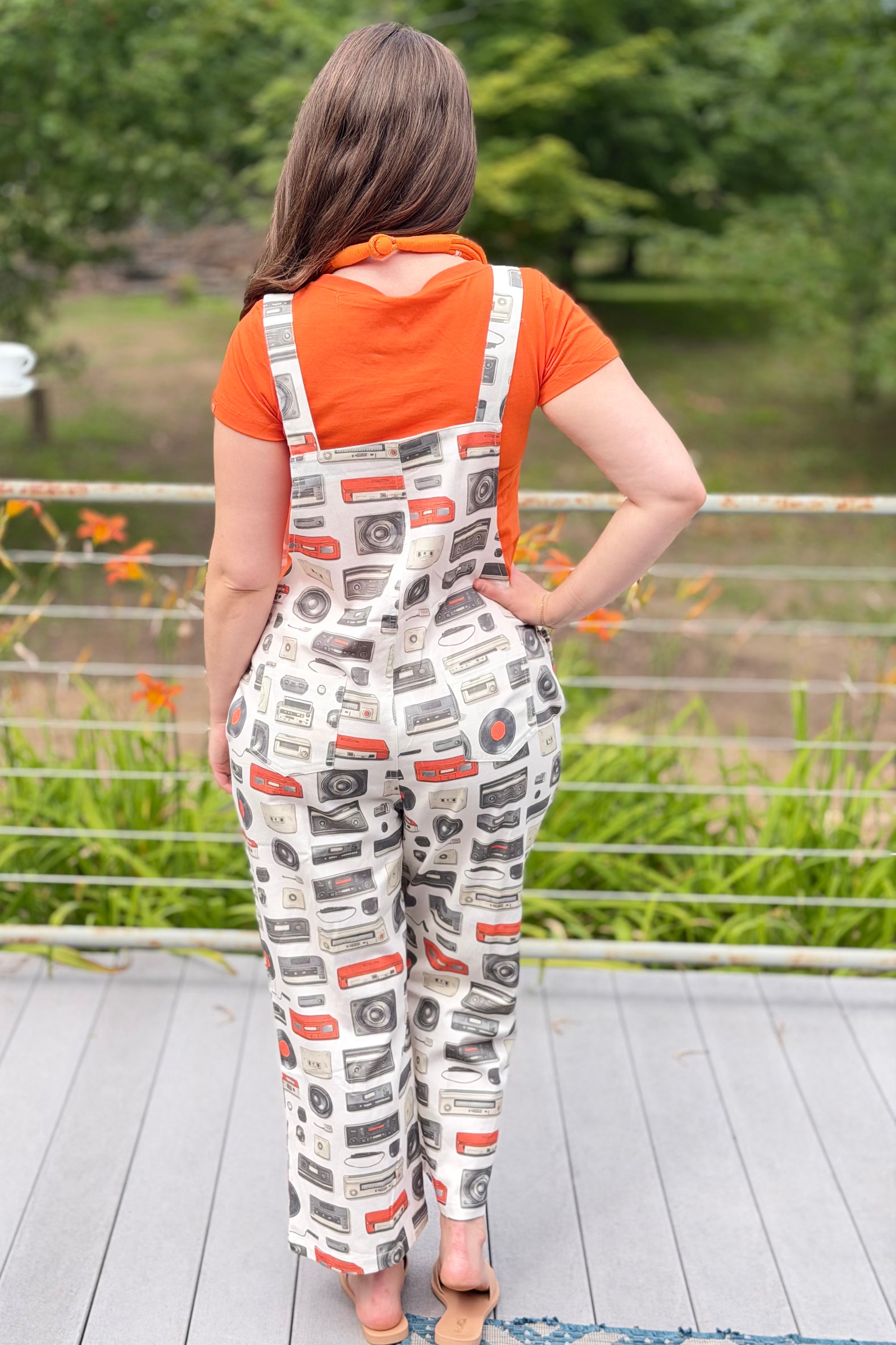Retro Audio Beat Overalls