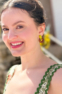Meilard Style Abstract Geometric Dangle Earrings