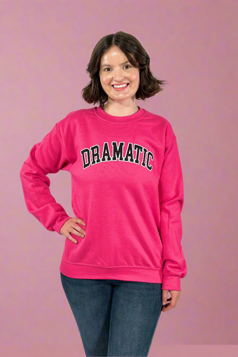 Dramatic Sweatshirt - Pink