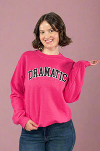 Dramatic Sweatshirt - Pink