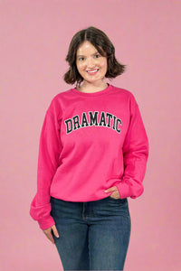Dramatic Sweatshirt - Pink