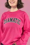 Dramatic Sweatshirt - Pink