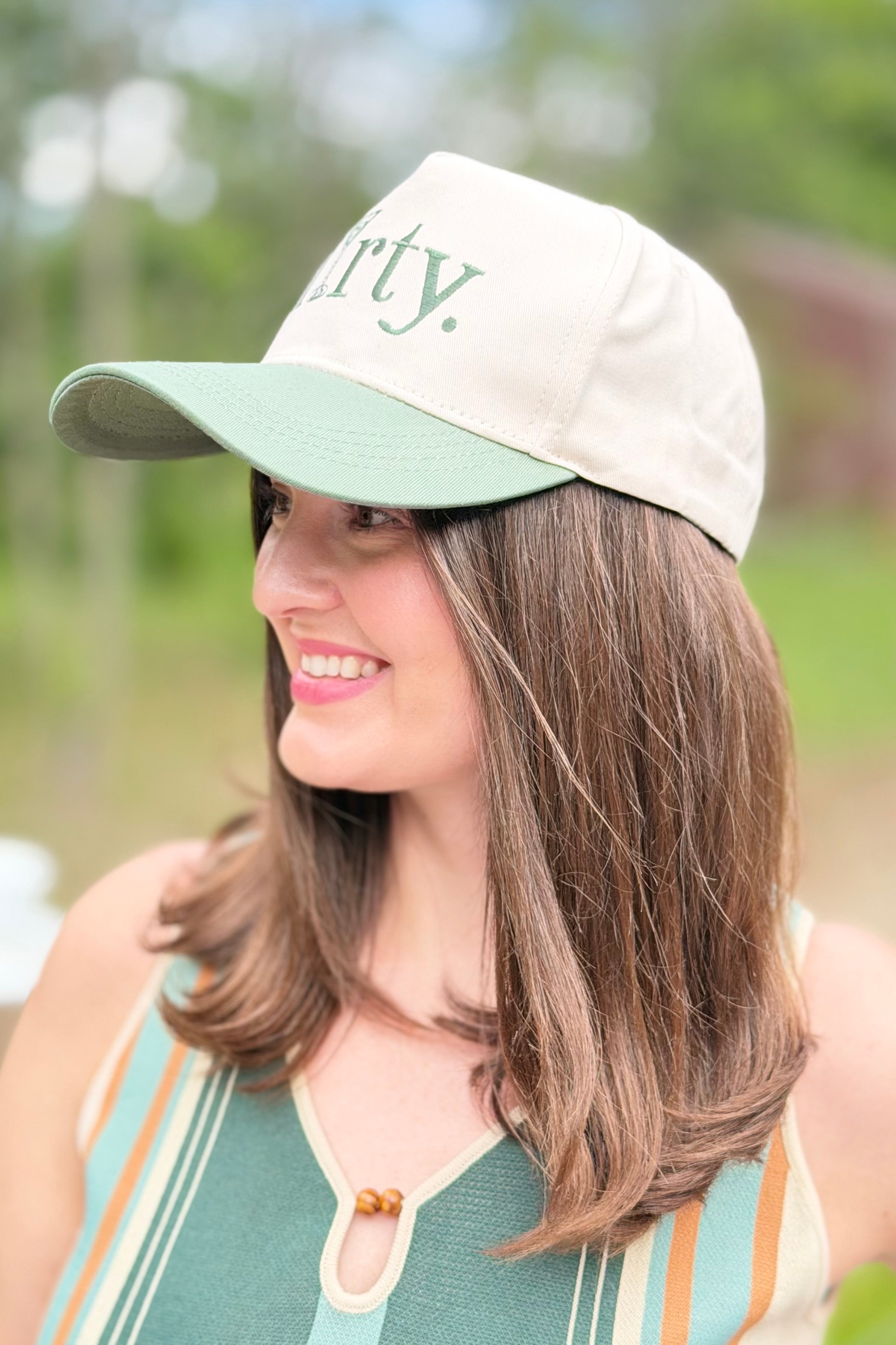 Dirty Martini Two Tone Hat - Forest