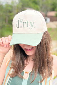 Dirty Martini Two Tone Hat - Forest
