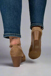 Kedzie Wedge Heel Sandals - Taupe
