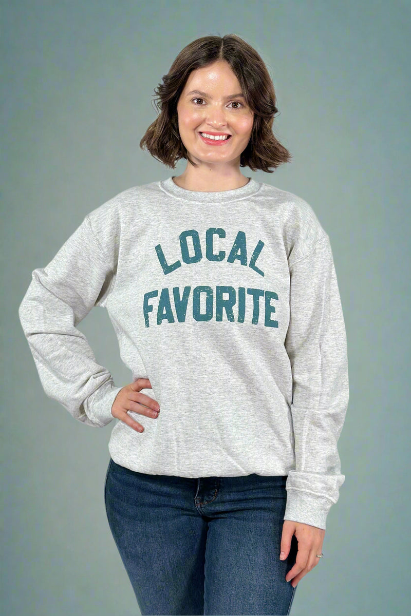 Local Favorite Sweatshirt - Grey
