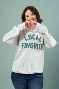 Local Favorite Sweatshirt - Grey