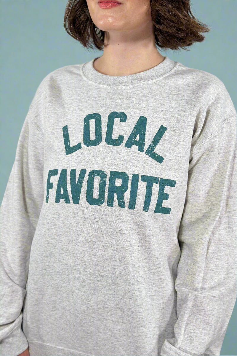 Local Favorite Sweatshirt - Grey